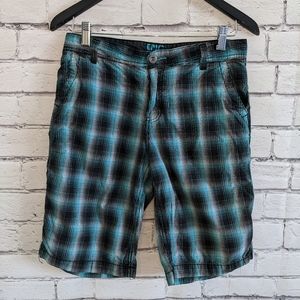 EPIC THREADS Boys Plaid Dress Casual Shorts